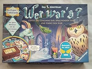 Wer war's? (Elektronik)[Kinderspiel]. Kinderspiel des Jahres 2008! Brettspiel + Elektronik. Achtu...