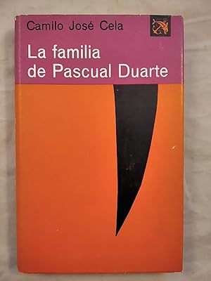 Bild des Verkufers fr La familia de Pascual Duarte. zum Verkauf von KULTur-Antiquariat