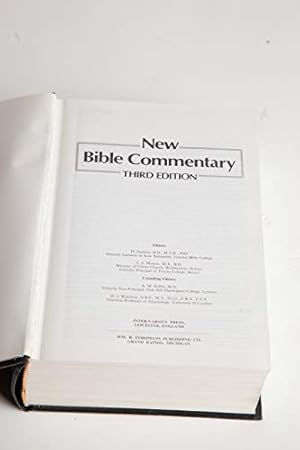 Bild des Verkufers fr New Bible Commentary. Third Edition zum Verkauf von WeBuyBooks