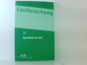 Bild des Verkufers fr Sprache(n) im Exil (Exilforschung / Ein internationales Jahrbuch) hrsg. von Doerte Bischoff . zum Verkauf von Book Broker