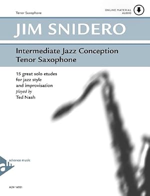 Image du vendeur pour Intermediate Jazz Conception Tenor Saxophone mis en vente par modanon - Modernes Antiquariat Online