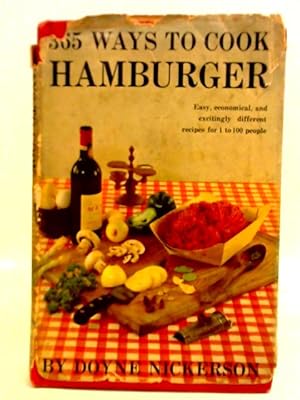 Bild des Verkufers fr 365 Ways To Cook Hamburger zum Verkauf von World of Rare Books