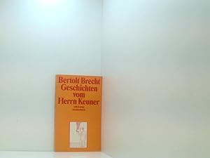 Seller image for Keuner: Bertolt Brecht Geschichten vom Herrn Keuner for sale by Book Broker