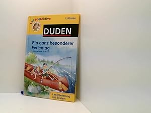 Bild des Verkufers fr Ein ganz besonderer Ferientag: Lesefrderung mit System (Duden Lesedetektive) [1. Klasse ; Lesefrderung mit System ; mit witzigem Lesezeichen als Lsungsschlssel!] zum Verkauf von Book Broker