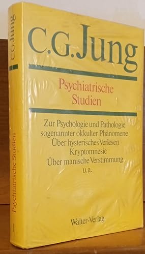 Seller image for PSYCHIATRISCHE STUDIEN (Gesammelte Werke Band 1) for sale by German Book Center N.A. Inc.