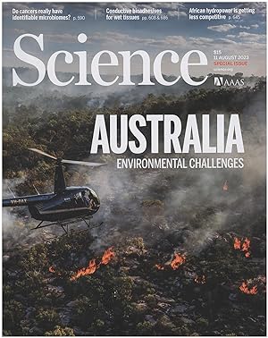 Seller image for Science Magazine: Australia, Environmental Challenges (11 August 2023) for sale by Diatrope Books
