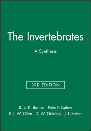 Imagen del vendedor de Invertebrates : A Synthesis a la venta por GreatBookPrices