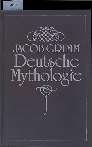 Bild des Verkufers fr Deutsche Mythologie. I Band zum Verkauf von Antiquariat Bookfarm