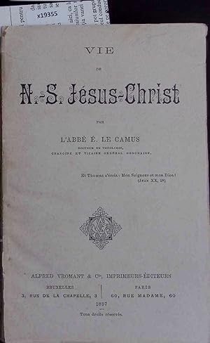 Bild des Verkufers fr Vie de N. S. Jesus-Christ. zum Verkauf von Antiquariat Bookfarm