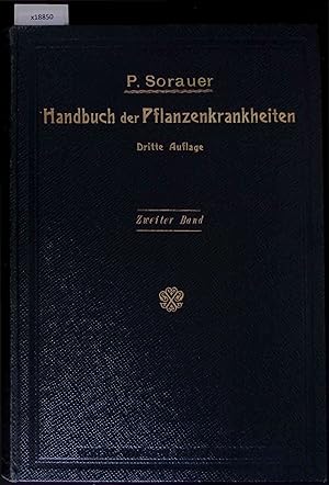 Image du vendeur pour Handbuch der Pflanzenkrankheiten. Zweiter Band mis en vente par Antiquariat Bookfarm