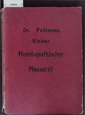 Bild des Verkufers fr Kleiner Hompathischer Hausarzt. zum Verkauf von Antiquariat Bookfarm