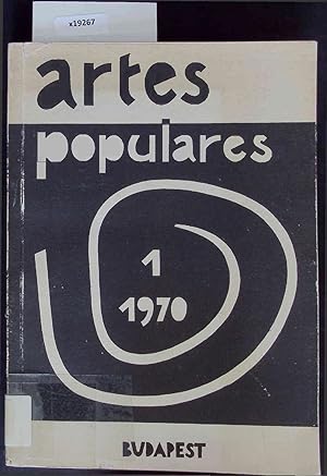 Seller image for Artes Populares. 1 - 1970 for sale by Antiquariat Bookfarm