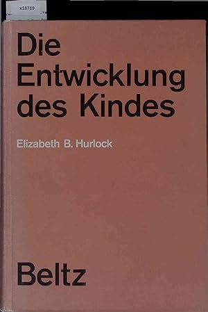 Seller image for Die Entwicklung des Kindes. for sale by Antiquariat Bookfarm