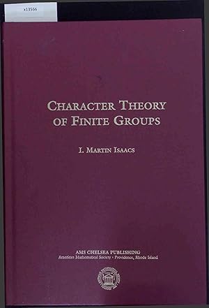 Bild des Verkufers fr Character Theory of Finite Groups. zum Verkauf von Antiquariat Bookfarm