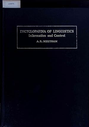 Bild des Verkufers fr Encyclopaedia of Linguistics, Information and Control. zum Verkauf von Antiquariat Bookfarm