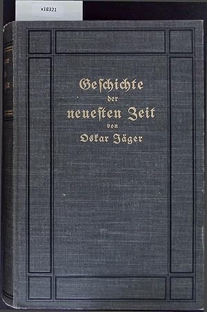 Image du vendeur pour Geschichte der neuesten Zeit vom Wiener kongre bis zur Gegenwart. Erster Band 1815-1848 mis en vente par Antiquariat Bookfarm