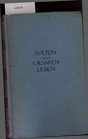 Seller image for Sueton - Csarenleben. for sale by Antiquariat Bookfarm