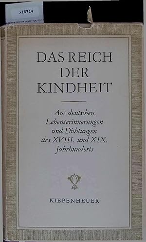 Bild des Verkufers fr Das Reich der Kindheit. zum Verkauf von Antiquariat Bookfarm