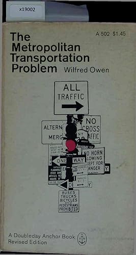 Image du vendeur pour The Metropolitan Transportation Problem. Revised Edition mis en vente par Antiquariat Bookfarm