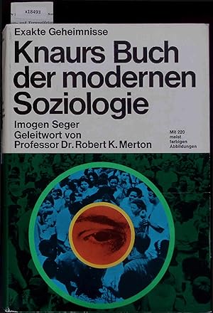 Image du vendeur pour Knaurs Buch der modernen Soziologie. mis en vente par Antiquariat Bookfarm
