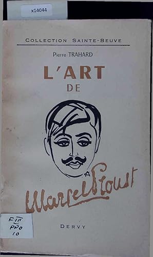 Bild des Verkufers fr L'Art de Marcel Proust. zum Verkauf von Antiquariat Bookfarm