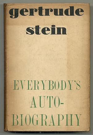 Bild des Verkufers fr Everybody's Autobiography zum Verkauf von Between the Covers-Rare Books, Inc. ABAA