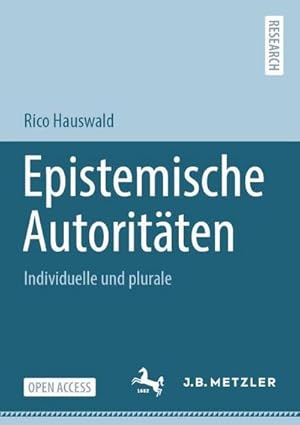 Seller image for Epistemische Autoritten : Individuelle und plurale for sale by AHA-BUCH GmbH