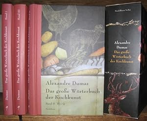 Das große Wörterbuch der Kochkunst. Komplett in 3 Bänden. A - Z.