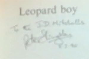 Bild des Verkufers fr Leopard Boy (Signed by the author Peter Slingsby) zum Verkauf von Chapter 1