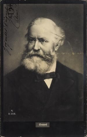 Ansichtskarte / Postkarte Komponist Charles Gounod, Portrait
