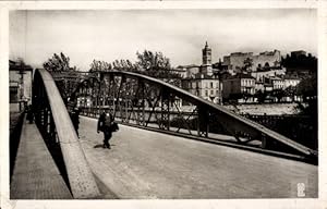 Ansichtskarte / Postkarte Montélimar Drôme, Pont Eiffel, Schloss