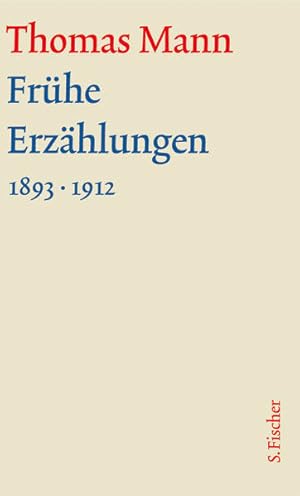 Bild des Verkufers fr Frhe Erzhlungen 1893-1912: Text zum Verkauf von Modernes Antiquariat - bodo e.V.