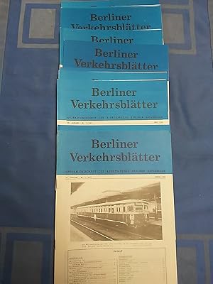 Imagen del vendedor de Berliner Verkehrsbltter. 35. Jahrgang 1988. Heft 1-12 (12 Hefte komplett). Informationsschrift fr Freunde des Berliner Verkehrs. a la venta por Antiquariat BehnkeBuch