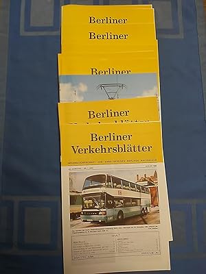 Imagen del vendedor de Berliner Verkehrsbltter. 43. Jahrgang 1996. Heft 1-12 (12 Hefte komplett). Informationsschrift fr Freunde des Berliner Verkehrs. a la venta por Antiquariat BehnkeBuch