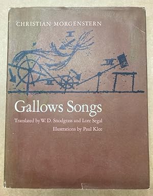 Imagen del vendedor de Gallows Songs. a la venta por Plurabelle Books Ltd