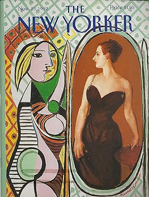 The New Yorker November 23, 1992 Russell Connor Cover, Complete Magazine