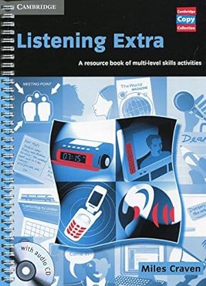 Seller image for Listening Extra Book and Audio CD Pack: A Resource Book of Multi-Level Skills Activities (Cambridge Copy Collection) for sale by WeBuyBooks