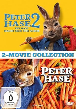 Bild des Verkufers fr Peter Hase 1+2, 2 DVD zum Verkauf von moluna