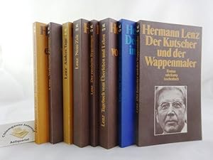 Imagen del vendedor de KONVOLUT im TASCHENBUCH. ACHT Bnde. Der russische Regenbogen. 2. Auflage(1985).- Der Kutscher und der Wappenmaler. 1. Auflage (1983) - Der Tintenfisch in der Garage. 1. Auflage(1980). - Die Augen eines Dieners. 1. Auflage (1976) - Tagebuch vom Leben und berleben. 1. Auflage (1981).- Verlassene Zimmer. 2. Auflage (1979). - Neue Zeit. 1. Auflage (1979). - Andere Tage. 2. Auflage (1978) a la venta por Chiemgauer Internet Antiquariat GbR