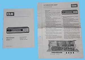 ELAC - Hi-Fi-Receiver 2000T - Alltransistor ( Beschreibung und Schaltbild )