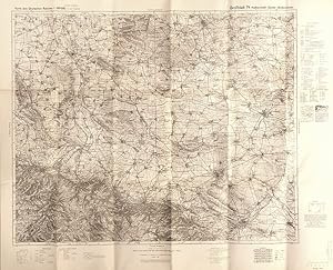 Karte des Deutschen Reiches / Großblatt 74, Halberstadt - Goslar - Wolfenbüttel [1:100 000]