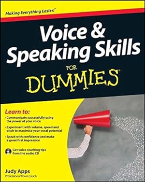 Bild des Verkufers fr Voice and Speaking Skills For Dummies zum Verkauf von WeBuyBooks
