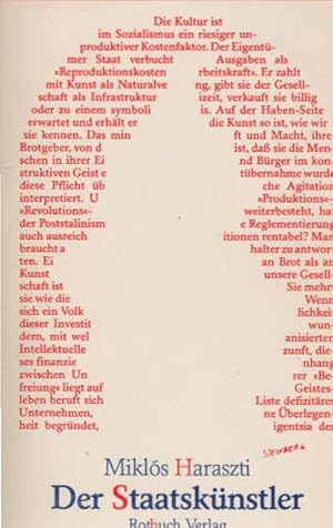 Bild des Verkufers fr Der Staatsknstler. Dt. von Molli Sauer / Rotbuch-Taschenbuch ; 288 zum Verkauf von Schrmann und Kiewning GbR