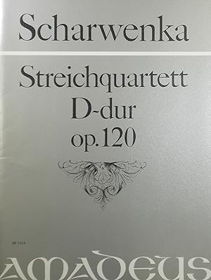 Streichquartett D-dur, Op.120, (String Quartet) Set of Parts