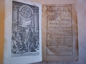 Seller image for The Pantheon, Representing the Fabulous Histories of the Heathen Gods.Twenty first edition. for sale by Carmarthenshire Rare Books