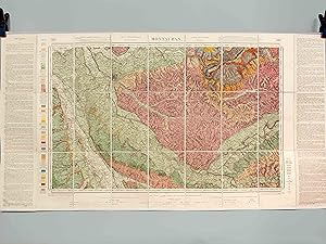 Seller image for Montauban. Carte topographique de l'Etat-Major. Carte gologique dtaille for sale by Librairie du Cardinal