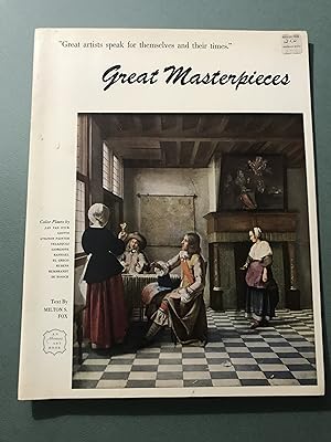 GREAT MASTERPIECES ( The Library of Great Painters . Portfolio Edition)