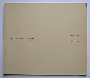 Seller image for Tess Jaray. Marc Vaux. Recent Paintings 30 May-24 June 1973. The Whitechapel Art Gallery, London 30 May-24 June 1973. for sale by Roe and Moore