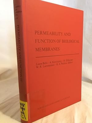 Immagine del venditore per Permeability and Function of Biological Membranes: Proceedings of the 1969 meeting of the International conerence on Biological Membranes. venduto da Versandantiquariat Waffel-Schrder