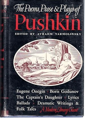Imagen del vendedor de The Poems, Prose, and Plays of Pushkin a la venta por Dorley House Books, Inc.